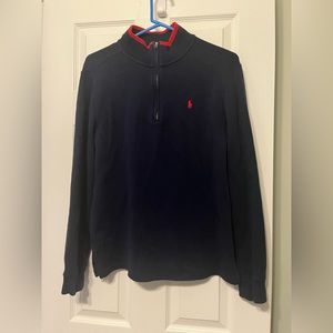 Ralph Lauren quarter zip pullover sweater